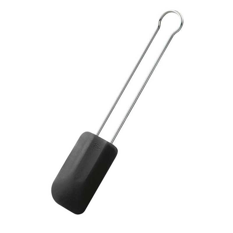 Rösle 12436 Silikon Spatula, 26 cm, Siyah