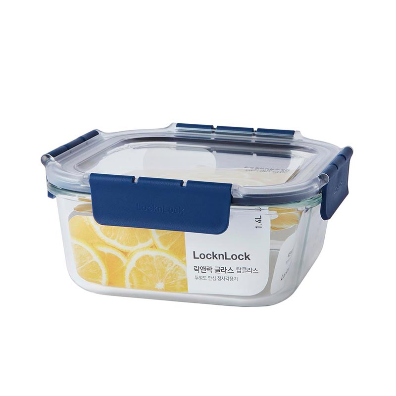 LocknLock LBG234 Top Class Fırın ve Saklama Kabı 1.4 L, Mavi