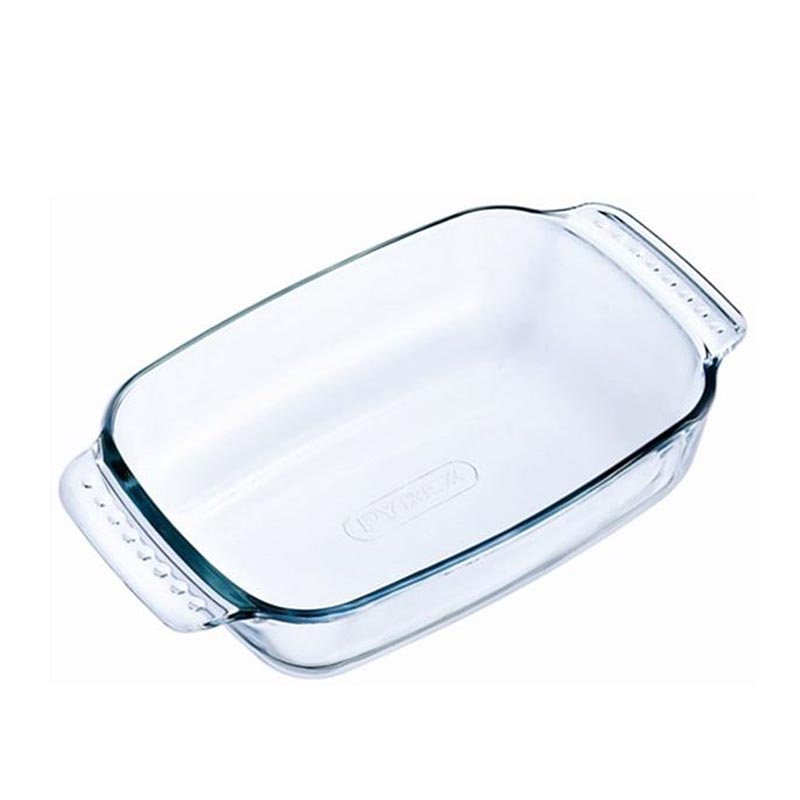 Pyrex 228B000/7040 Dikdörtgen Fırın Kabı, 0.7 L