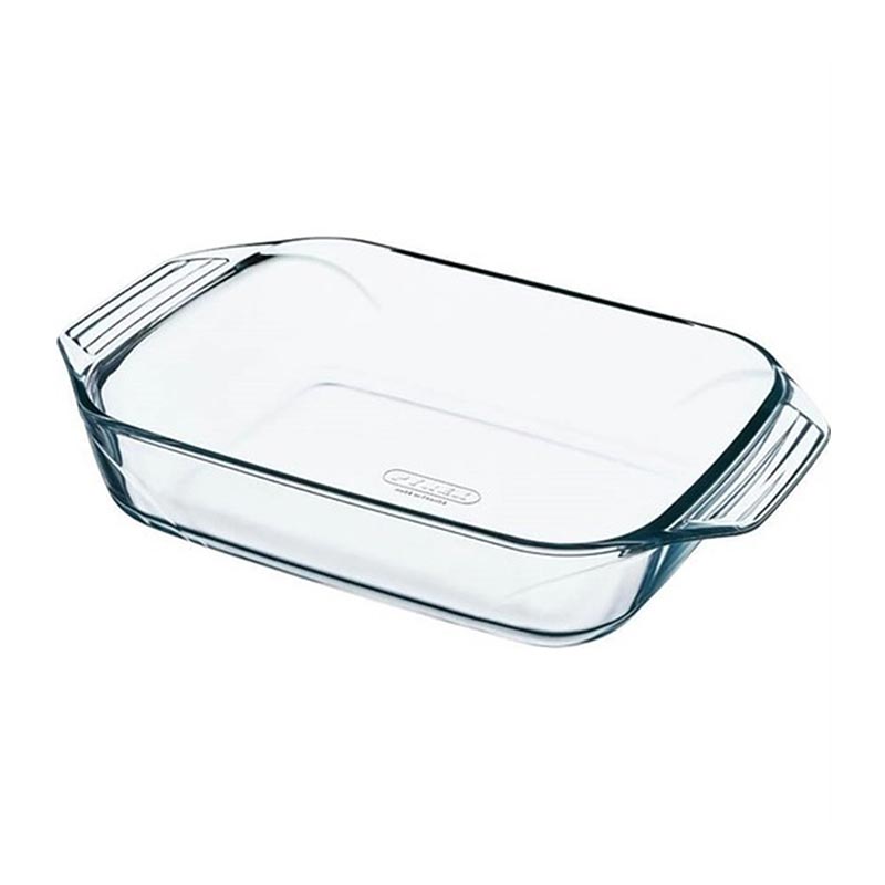 Pyrex 240B000/7046 Dikdörtgen Cam Fırın Kabı, 40x27 cm