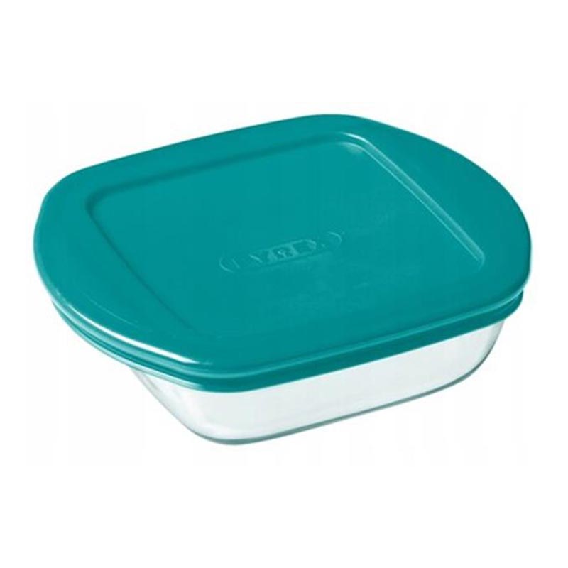 Pyrex 210P000 Kare Saklama Kabı, 0.3 L