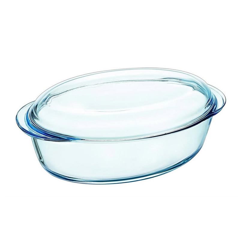 Pyrex 460A000/7143 Oval Cam Fırın Kabı, 5.5 L