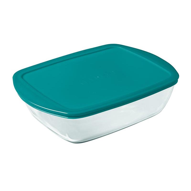 Pyrex 216P000 Dikdörtgen Saklama ve Fırın Kabı, 2.5 L