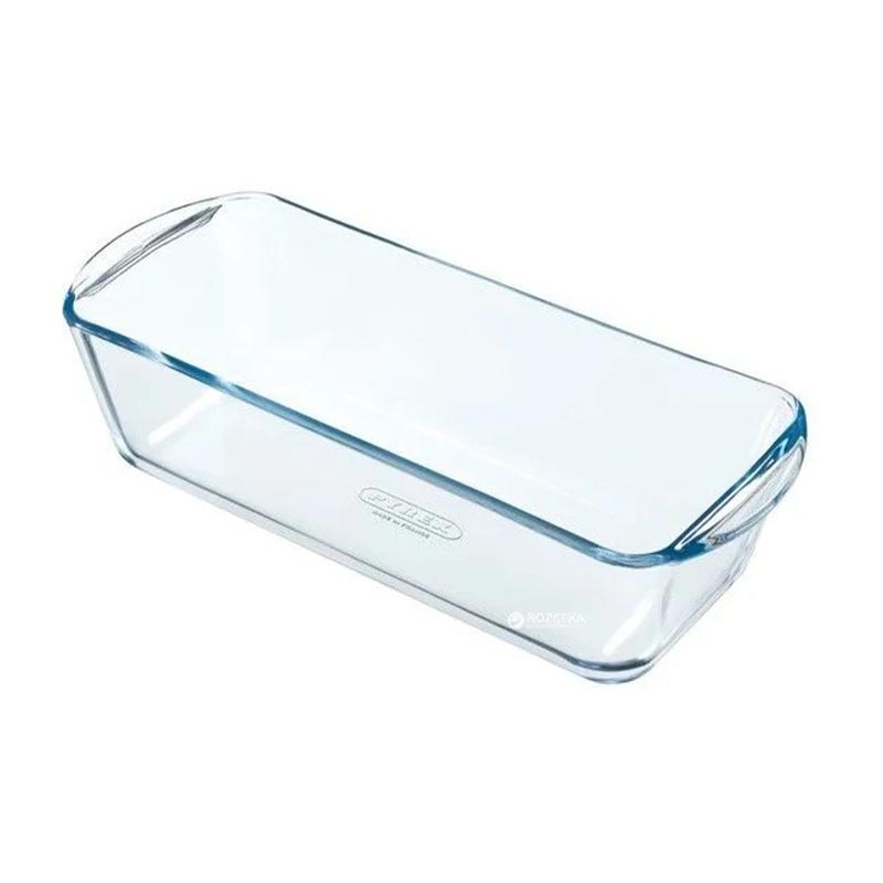 Pyrex 836B000/7144 Cam Ekmek Kalıbı, 31x12x8 cm