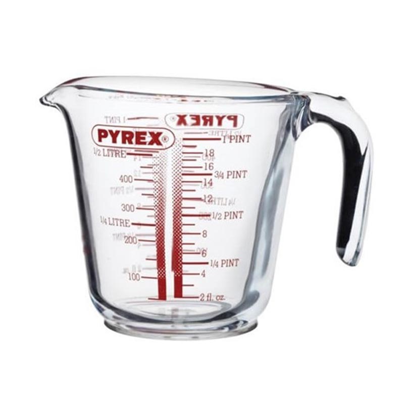 Pyrex 263B000/7646 Cam Ölçü Kabı, 0.5 L