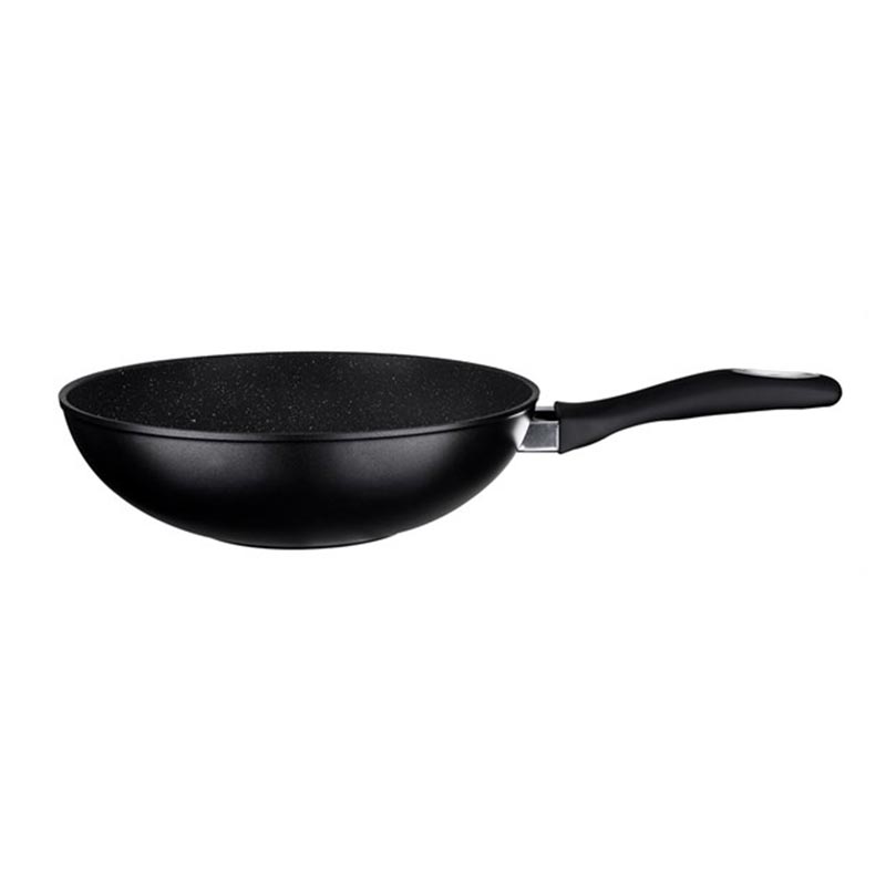 Leggno PLS2300VK28 PLUS Granit Wok Tava, 28 cm