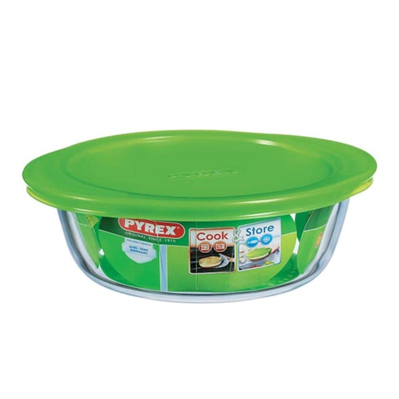 Pyrex 208P000/7046 Yuvarlak Saklama Kabı, 2.3 L