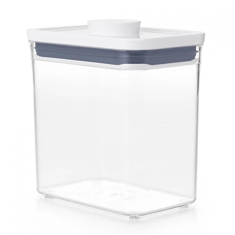 Oxo Pop Container Dikdörtgen Saklama Kabı, 1.6 L