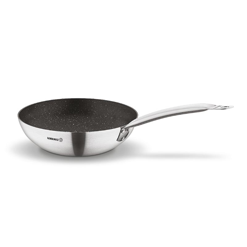 Korkmaz Proline Gastro Wok Tava, 28 cm