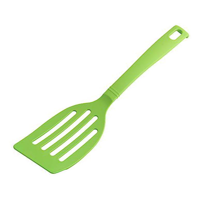 Fackelmann Tropikal Delikli Spatula, 27 cm, Yeşil