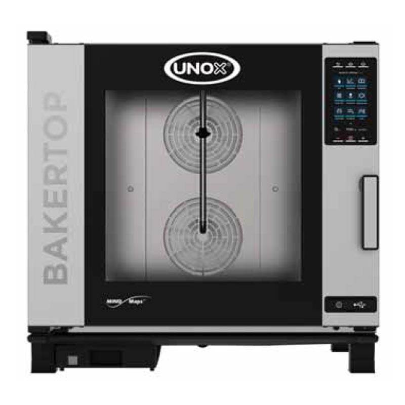 Unox Bakertop Plus Combi Fırın, 60x40 cm 6 Tepsi Kapasiteli, Gazlı