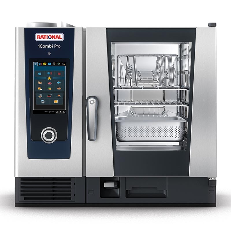 Rational iCombi Pro 6-1/1/E Fırın, 6x1/1 GN Kapasiteli, Elektrikli