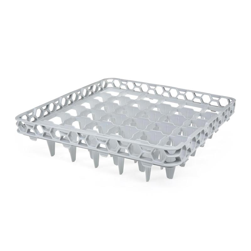 Bora Plastik Bardak Yıkama Basketi, 36 Bölmeli, 50x12.5 cm