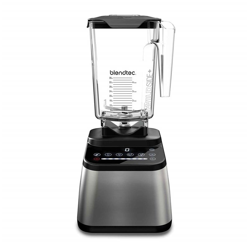 Blendtec Designer 650S Paslanmaz Çelik Blender, 8 Hızlı, 6 Programlı, 1560 W, Gri