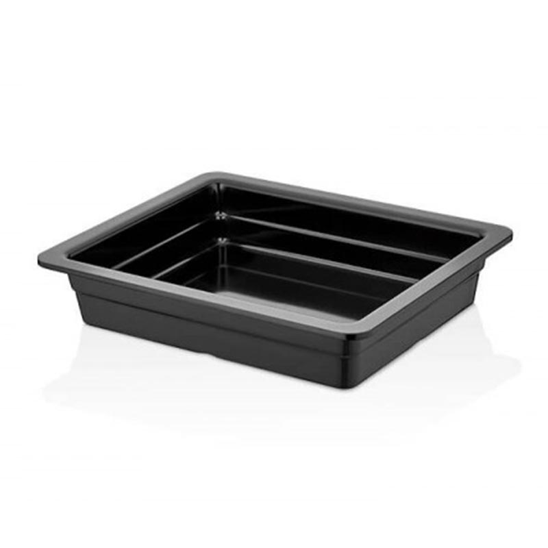 Külsan Thermoset Gastronom Küvet, GN 1/2, 26.5x32.5 cm, 2.9 L, Siyah