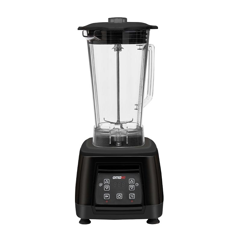 Omake Buz Kırıcı Dijital Bar Blender, Kapak Sensörlü, 3 L, 2200 W, Siyah