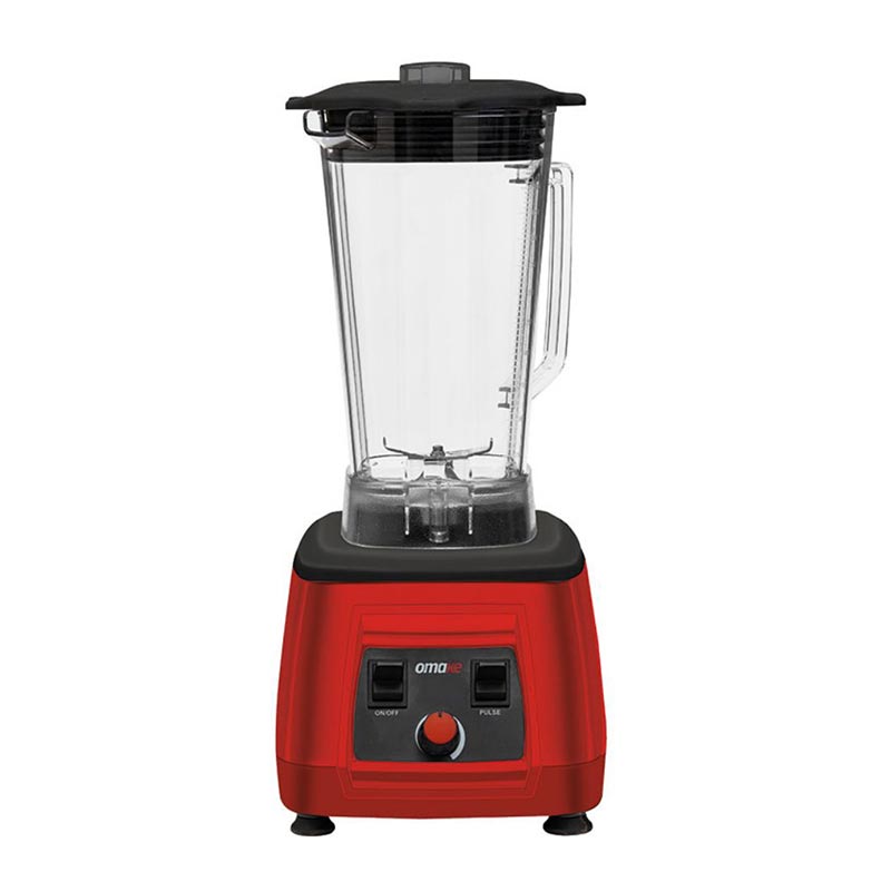 Omake Buz Kırıcı Manuel Bar Blender, 3 L, 2200 W, Kırmızı