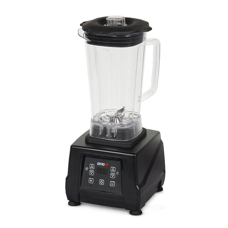 Omake BLE11.E15 Buz Kırıcı Dijital Bar Blender, 3 L, 2200 W, Siyah