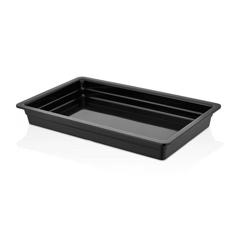 Külsan Thermoset Gastronom Küvet, GN 1/1, 53x32.5 cm, 6.6 L, Siyah