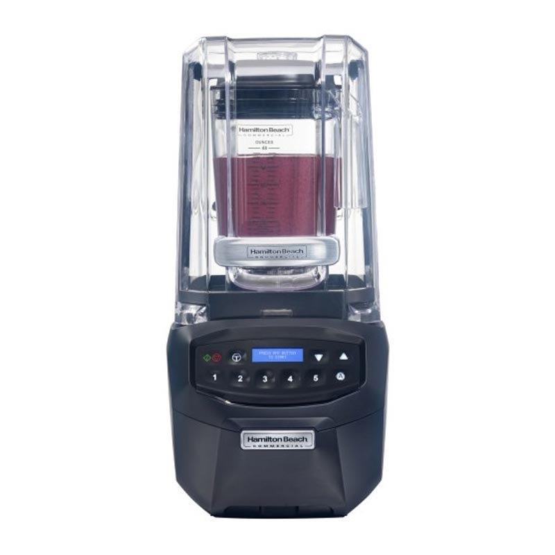 Hamilton Beach HBH855 Serisi Ses İzalasyonlu Yüksek Performanslı Blender, 1.4 L, 730 W, Siyah