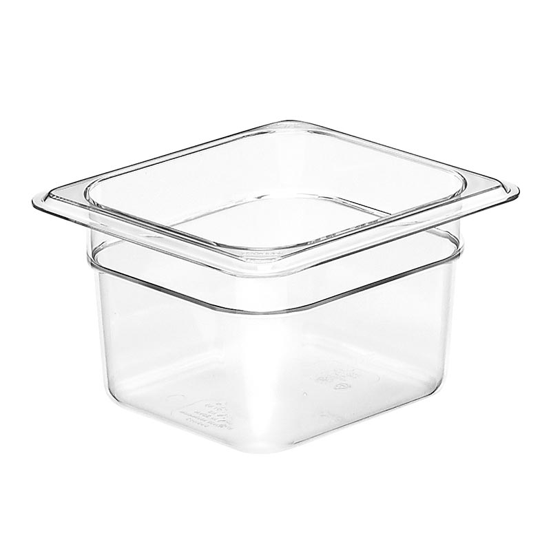 Cambro Gastronom Küvet, Polikarbon, GN 1/6, 10 cm