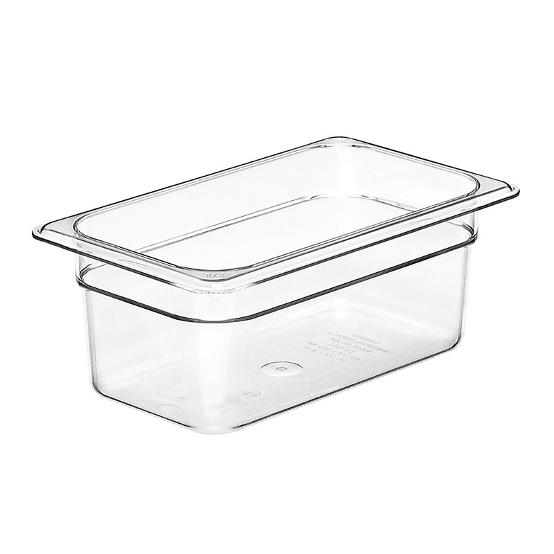 Cambro Gastronom Küvet, Polikarbon, GN 1/4, 10 cm