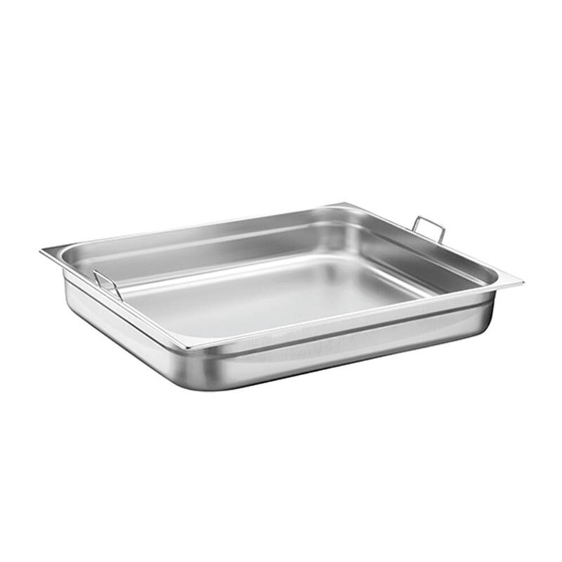 Bilge Inox GN 2/1-100 mm Paslanmaz Çelik Saplı Gastronorm Küvet