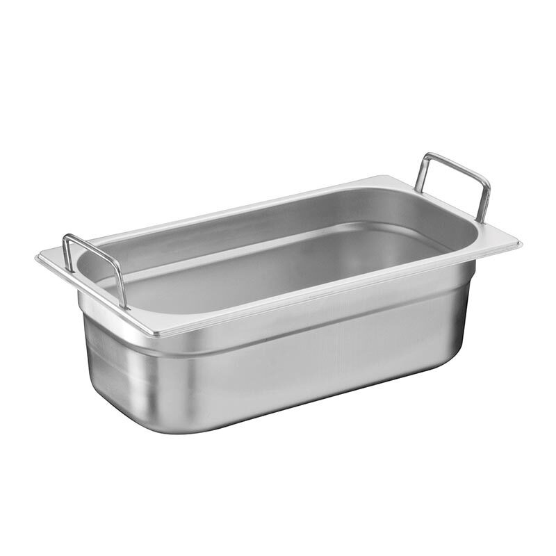 Bilge Inox GN 1/3-200 mm Paslanmaz Çelik Saplı Gastronorm Küvet