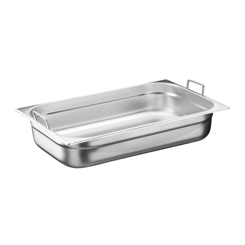 Bilge Inox GN 2/4-100 mm Paslanmaz Çelik Saplı Gastronorm Küvet