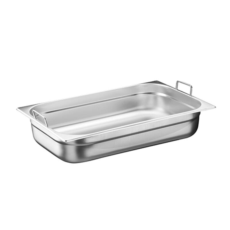 Bilge Inox GN 1/1-65 mm Paslanmaz Çelik Saplı Gastronorm Küvet