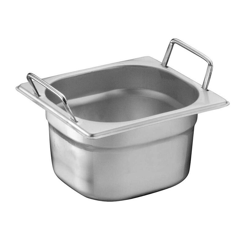 Bilge Inox GN 1/6-150 mm Paslanmaz Çelik Saplı Gastronorm Küvet