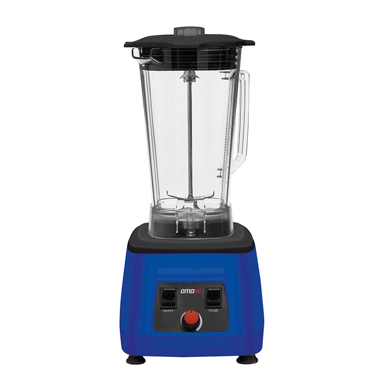 Omake Buz Kırıcı Manuel Bar Blender, Kapak Sensörlü, 3 L, 2200 W, Mavi